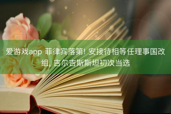 爱游戏app 菲律宾落第! 安接待相等任理事国改组， 吉尔吉斯斯坦初次当选