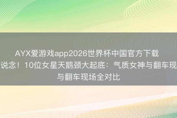 AYX爱游戏app2026世界杯中国官方下载 颈部即王说念！10位女星天鹅颈大起底：气质女神与翻车现场全对比